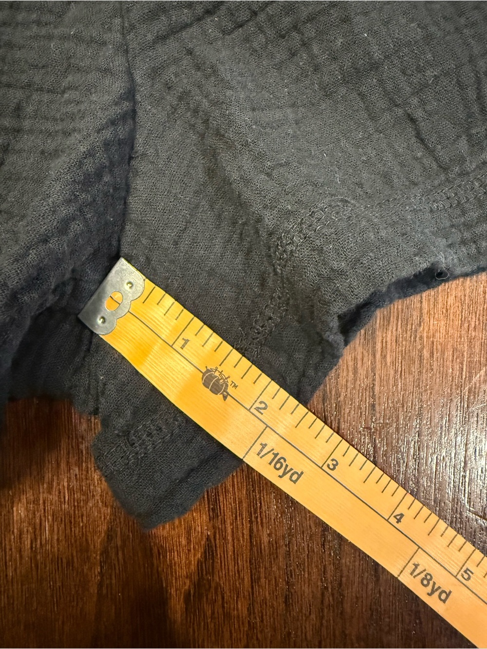 Aerie Gauzy High Waisted Short In Black Womens Size XS Cozy Lounge Beach Freyed - Picture 11 of 12